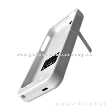 2,500mAh Lithium Polymer Power Bank Case for iPhone Supplier with 5V DC/1A Input